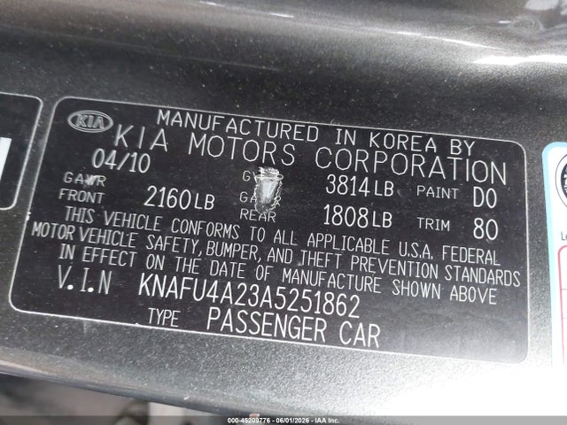 Kia Forte Ex