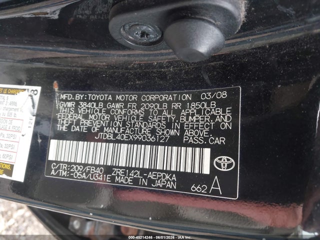 Toyota Corolla Le