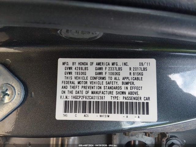 Honda Accord 2.4 Se