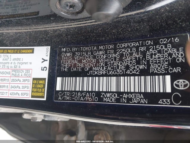 Toyota Prius Two