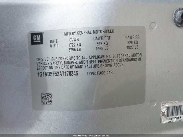 Chevrolet Cobalt Lt