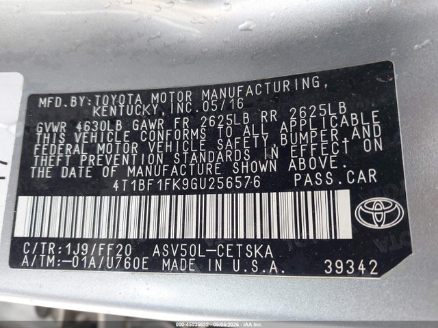 Toyota Camry Se
