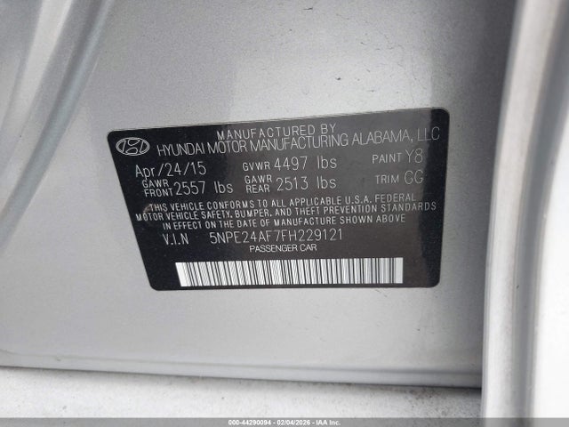 Hyundai SONATA Se