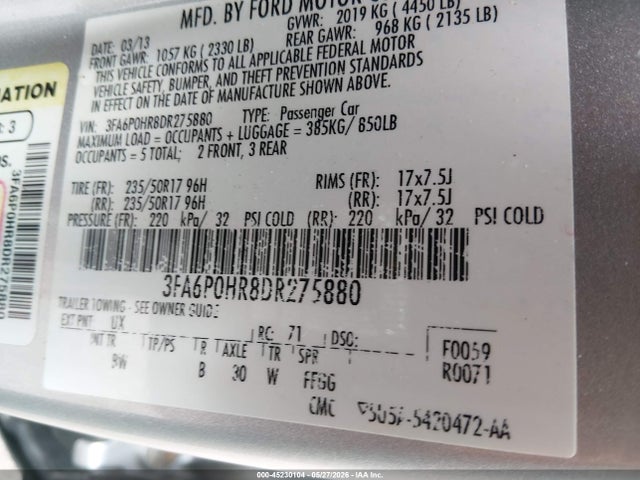 Ford Fusion Se