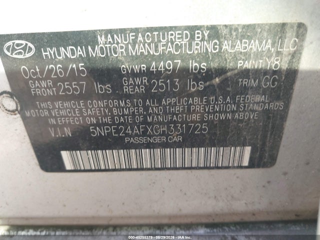 Hyundai SONATA Se