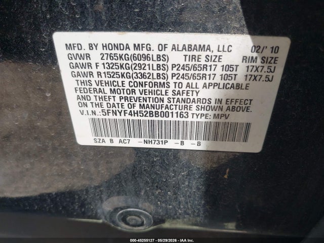 Honda Pilot Ex-l