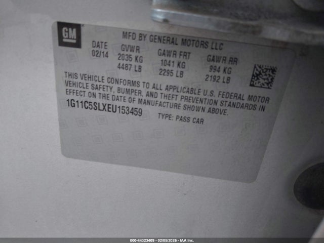 Chevrolet Malibu 1lt
