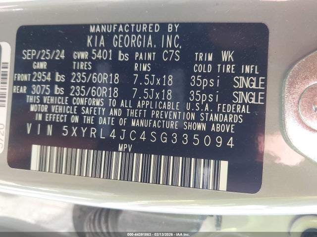 Kia Sorento S