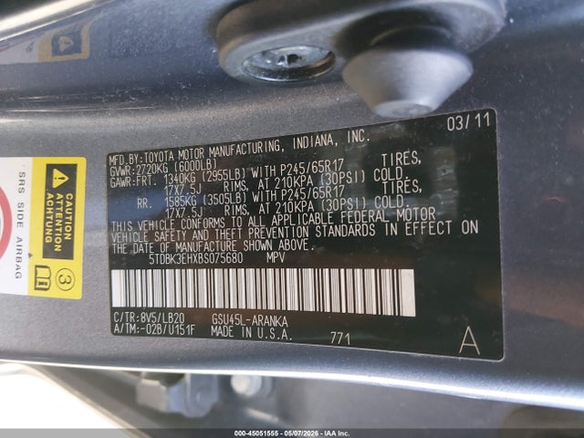 Toyota Highlander Se V6