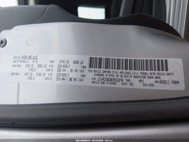Dodge Grand Caravan Se Plus