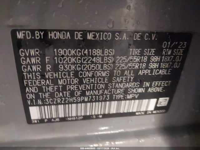Honda HR-V Awd Sport