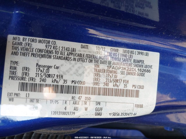 Ford Focus Se