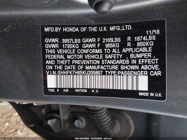 Honda Civic Ex