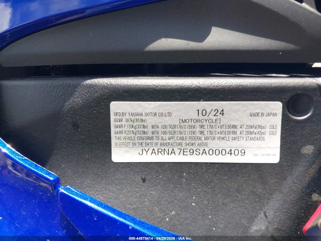 Yamaha Yzf1000