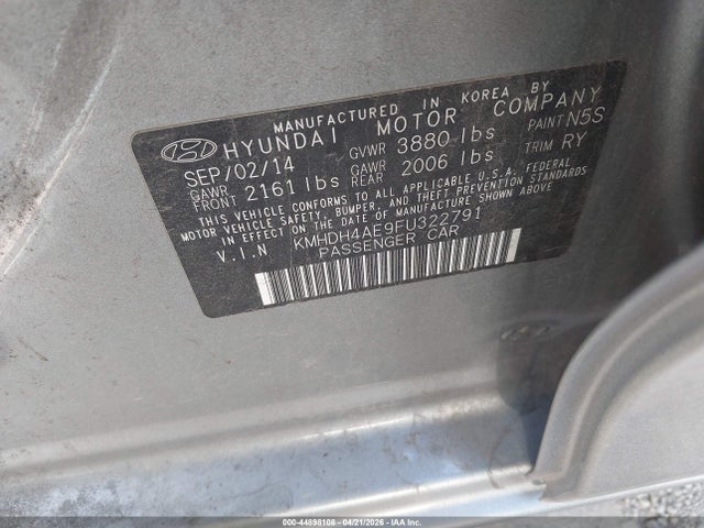 Hyundai ELANTRA Se