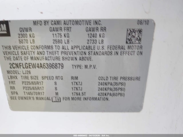 Chevrolet Equinox Ltz