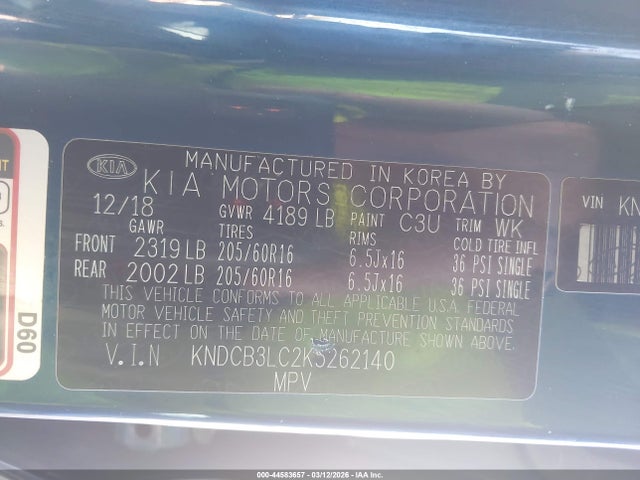Kia Niro Lx