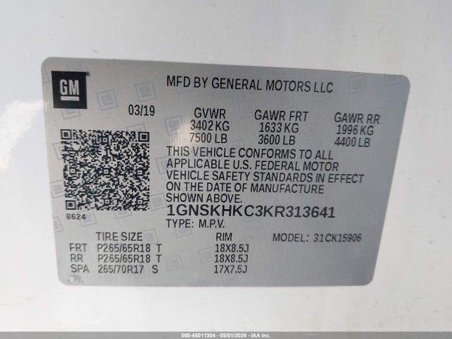 Chevrolet Suburban Lt