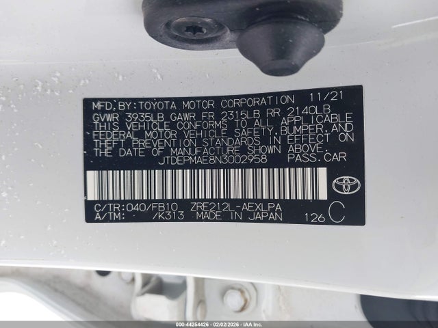 Toyota Corolla Le