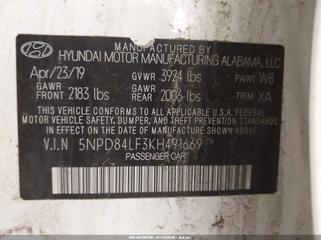 Hyundai ELANTRA Sel