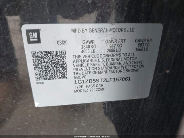 Chevrolet Malibu Fwd Ls