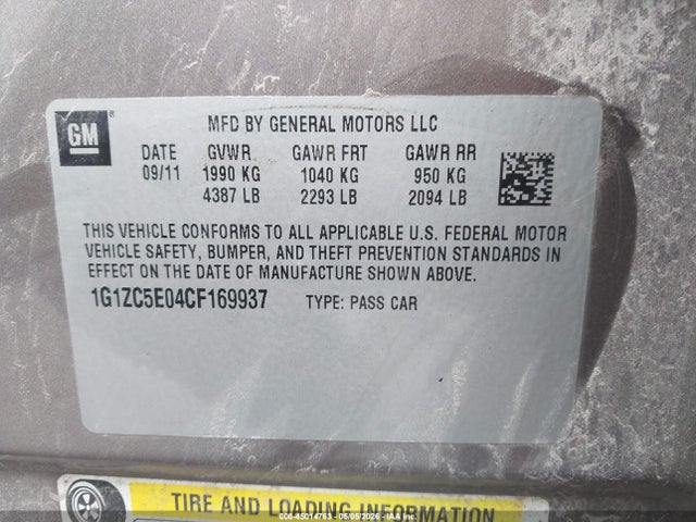 Chevrolet Malibu 1lt