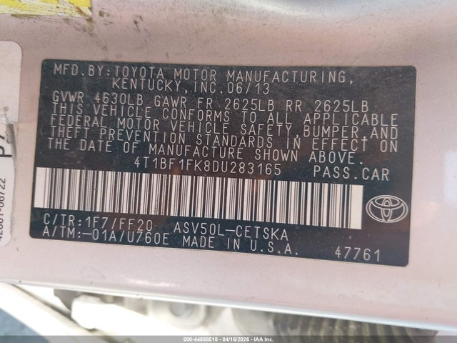 Toyota Camry Se
