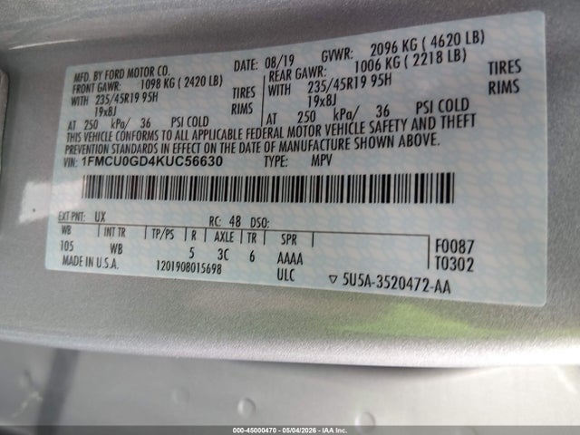 Ford Escape Se