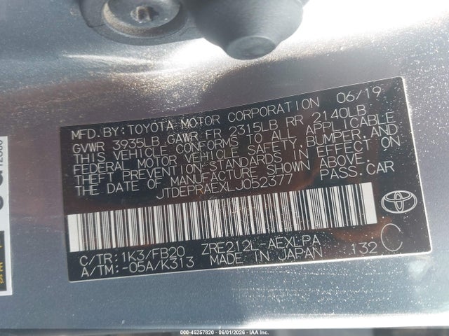 Toyota Corolla Le