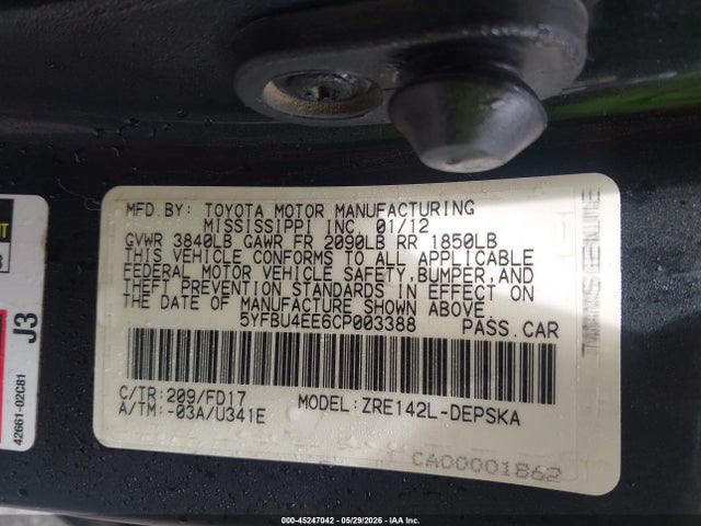 Toyota Corolla S