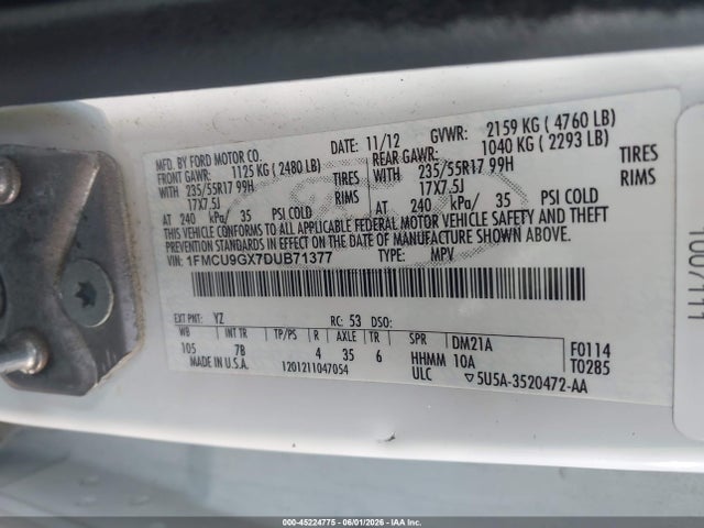 Ford Escape Se