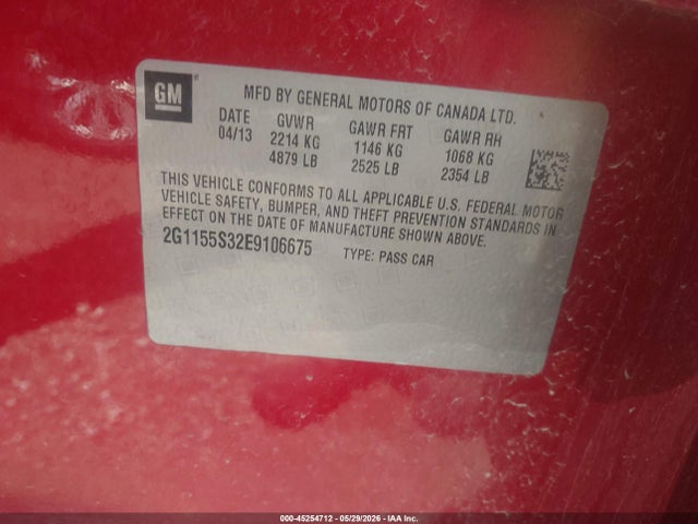 Chevrolet Impala 2lz