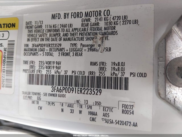 Ford Fusion Titanium
