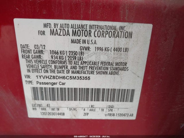 Mazda Mazda6 I Touring