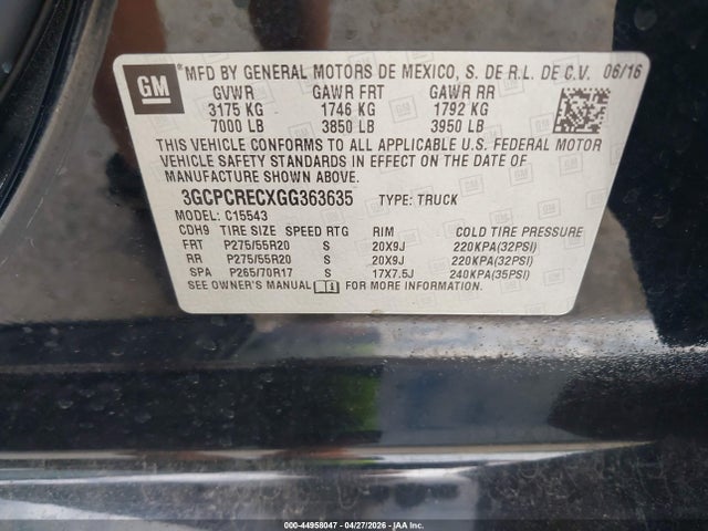 Chevrolet Silverado 1500 1lt
