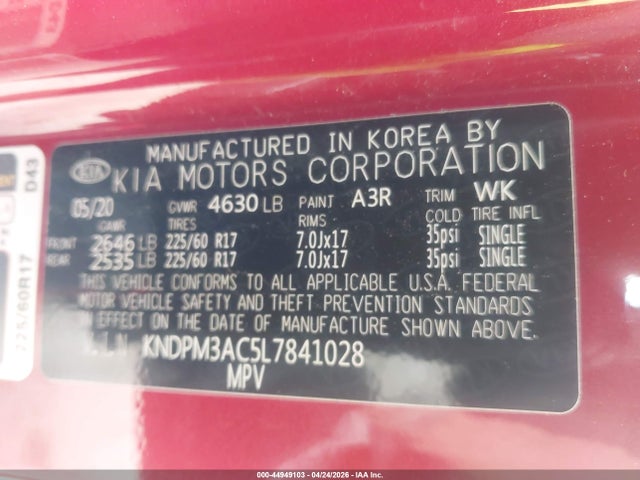 Kia Sportage Lx