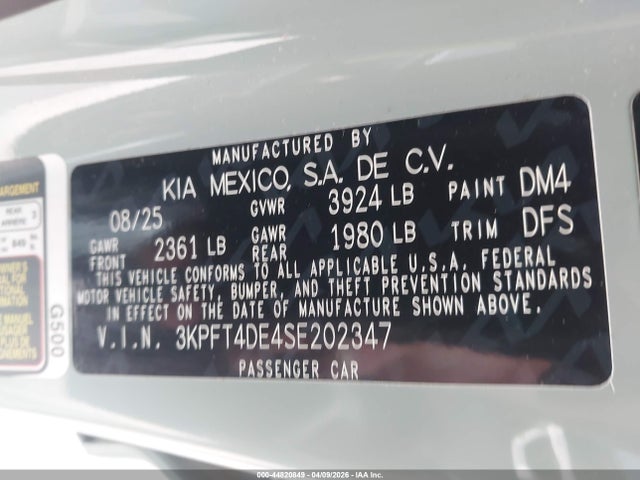 Kia K4 Lxs