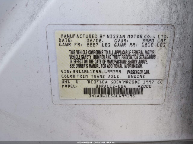 Nissan Sentra 2.0s