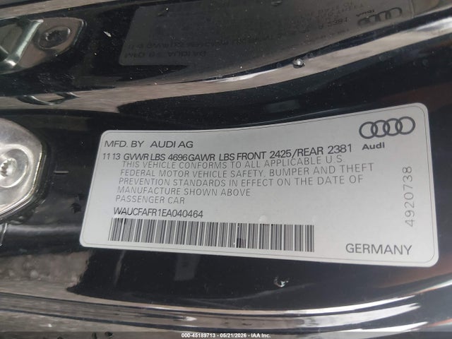 Audi A5 2.0t Premium