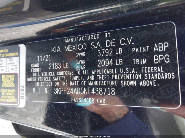 Kia Forte Lxs