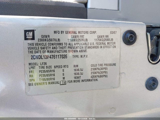 Chevrolet Equinox Ls