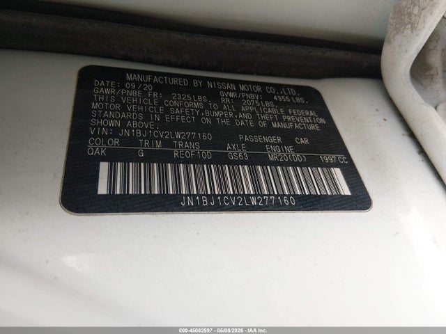 Nissan Rogue S Fwd Xtronic Cvt