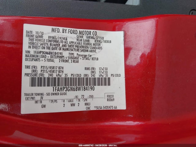 Ford Focus Ses