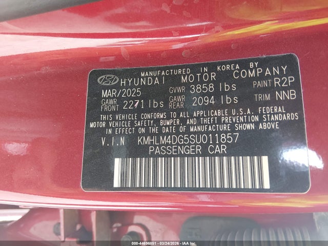 Hyundai ELANTRA Sel Sport