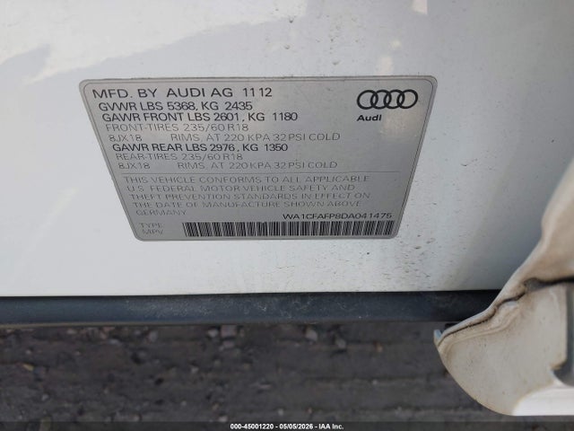 Audi Q5 2.0t Premium