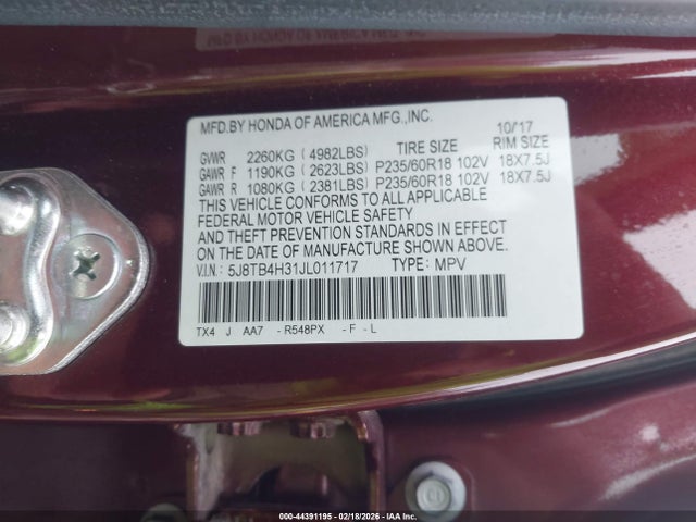 Acura RDX Acurawatch Plus Package