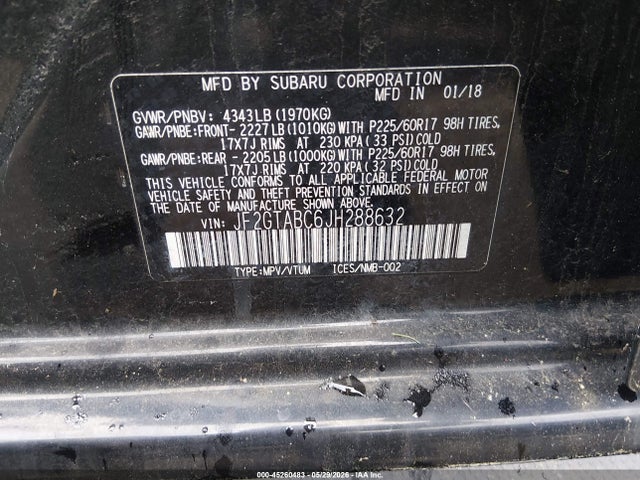 Subaru Crosstrek 2.0i Premium