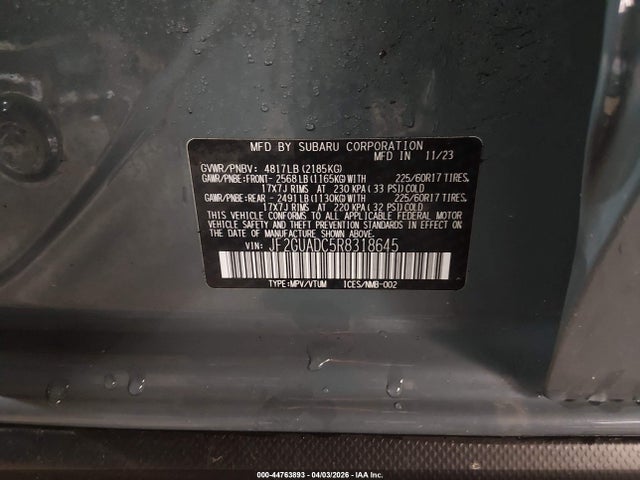Subaru Crosstrek Premium