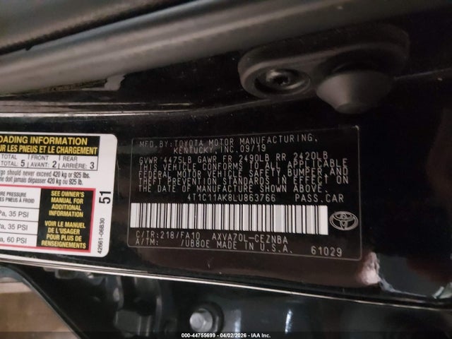 Toyota Camry Le