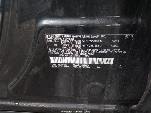 Toyota RAV4 Le